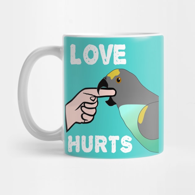 Love Hurts Meyers Parrot by Einstein Parrot
